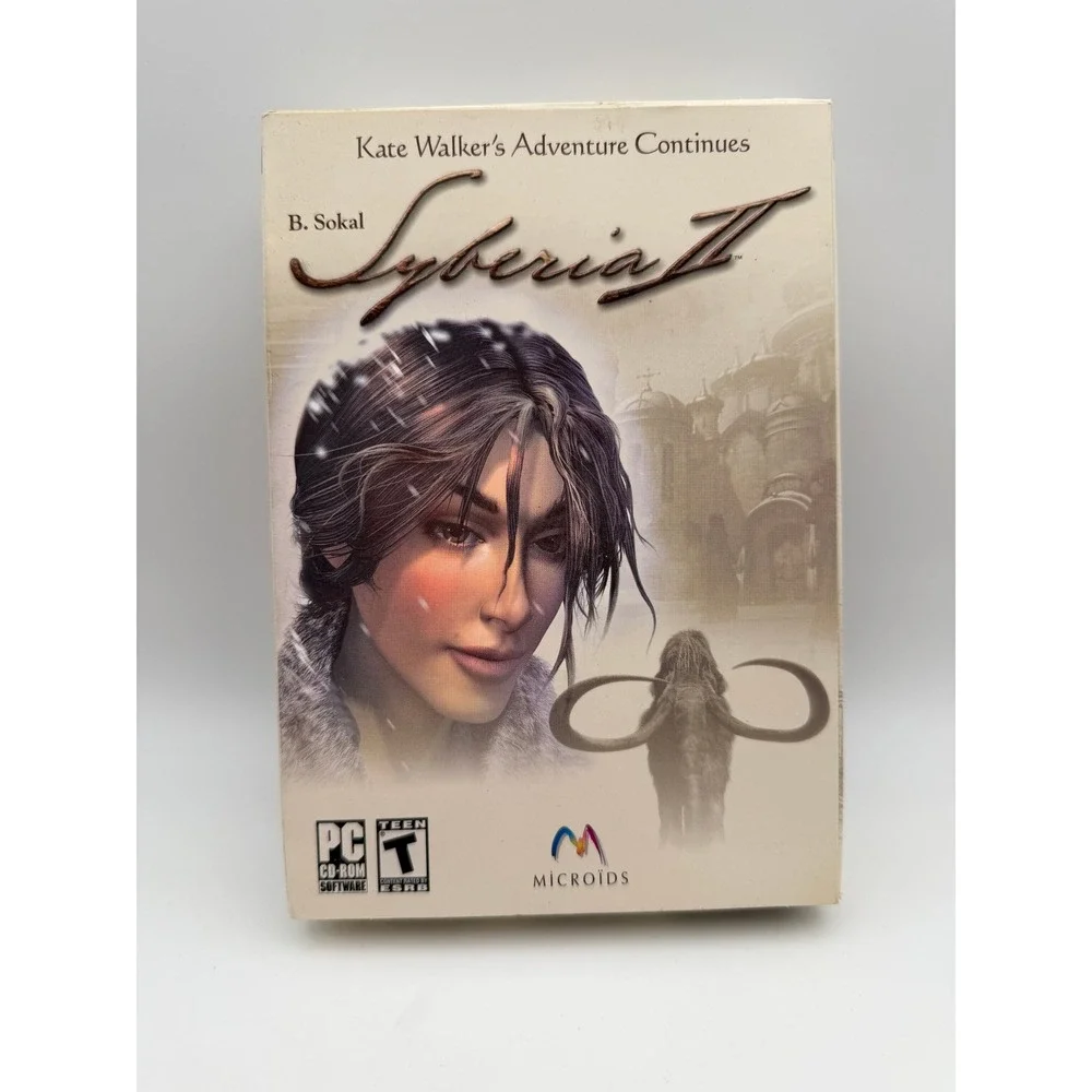 Syberia II PC CD-ROM Game Benoit Sokal Kate Walker Adventure Microïds V126